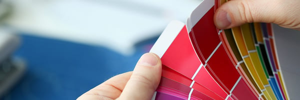 Pantone colour cards